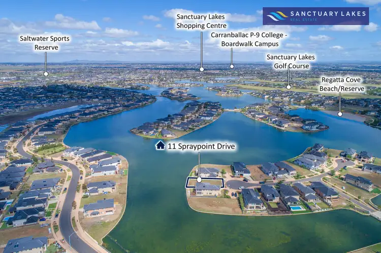 Third view of Homely land listing, Lot 1916/11 Spraypoint Drive, Sanctuary Lakes VIC 3030