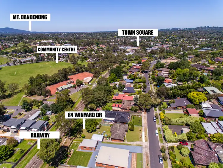 Third view of Homely house listing, 84 Winyard Drive, Mooroolbark VIC 3138