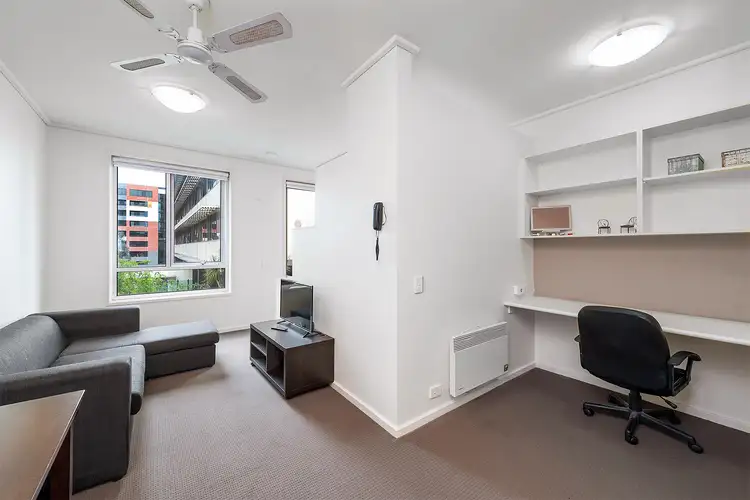 Main view of Homely apartment listing, 4114/550 Lygon Street, Carlton VIC 3053