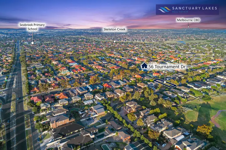 Second view of Homely house listing, 56 Tournament Drive, Sanctuary Lakes VIC 3030
