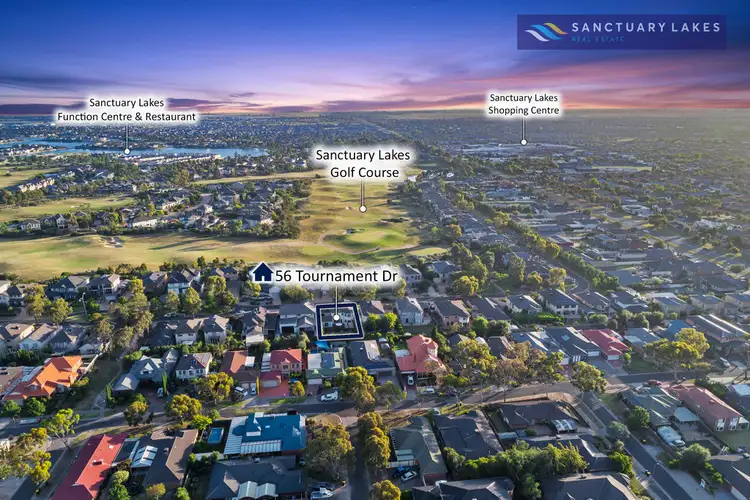 Third view of Homely house listing, 56 Tournament Drive, Sanctuary Lakes VIC 3030