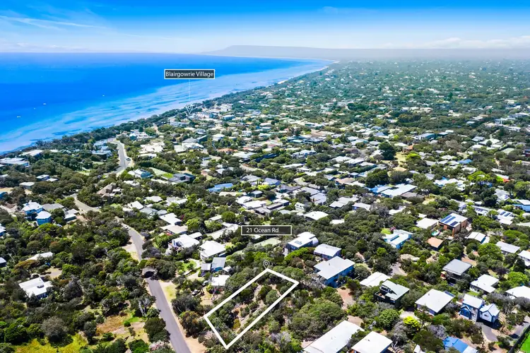 Second view of Homely land listing, 21 Ocean Road, Blairgowrie VIC 3942