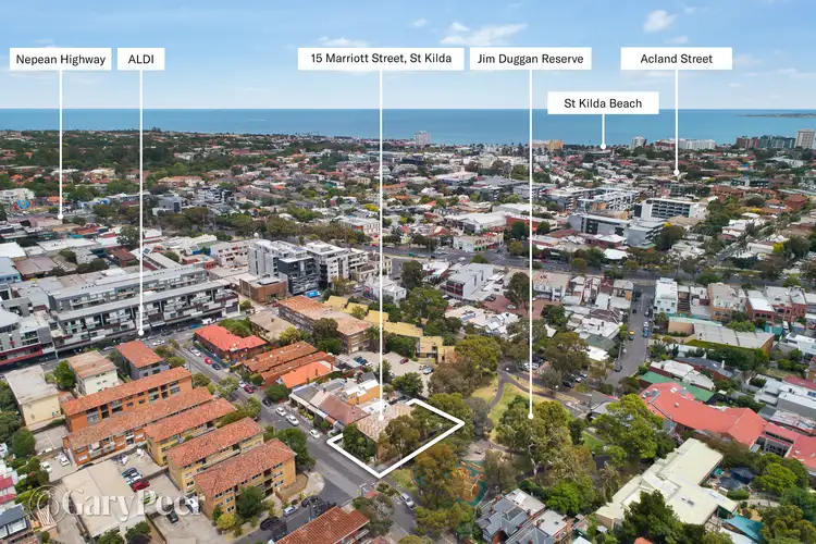 Second view of Homely block of units listing, 1-8/15 Marriott Street, St Kilda VIC 3182
