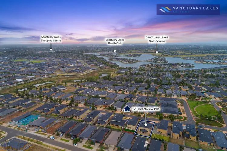 Second view of Homely house listing, 123 Beachview Parade, Sanctuary Lakes VIC 3030