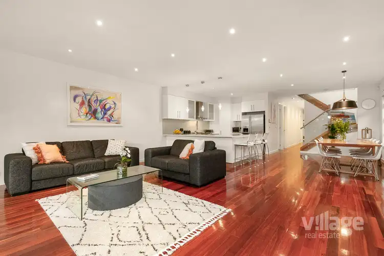 Second view of Homely townhouse listing, 55 Charlotte Street, Newport VIC 3015