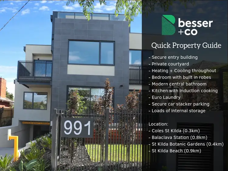 Main view of Homely apartment listing, 1/991 Glen Huntly Road, Caulfield South VIC 3162