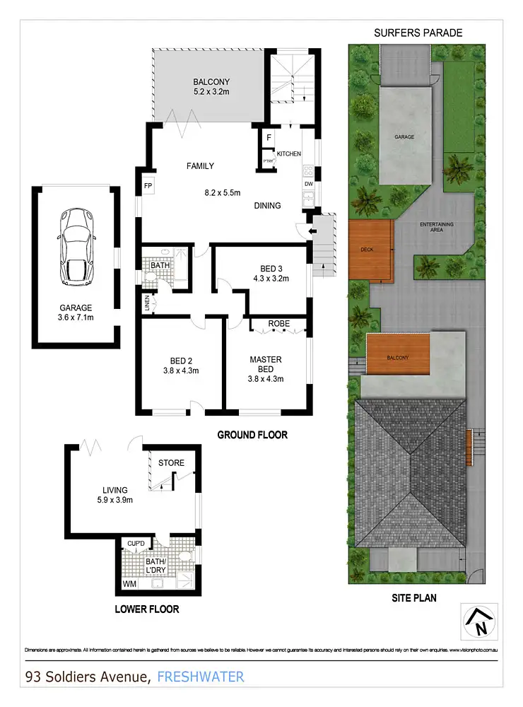 Seventh view of Homely house listing, 93 Soldiers Avenue, Freshwater NSW 2096