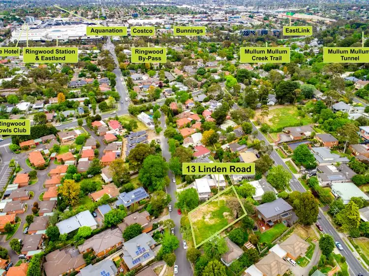 Second view of Homely land listing, 13 Linden Road, Ringwood North VIC 3134