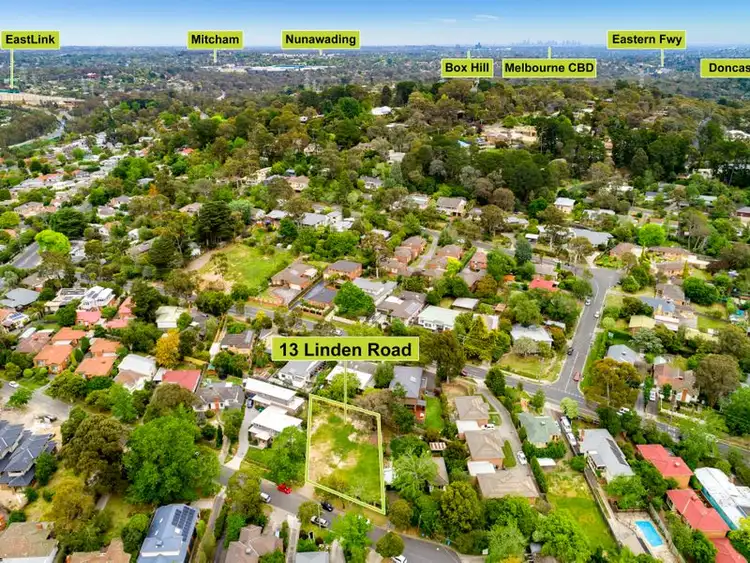 Third view of Homely land listing, 13 Linden Road, Ringwood North VIC 3134
