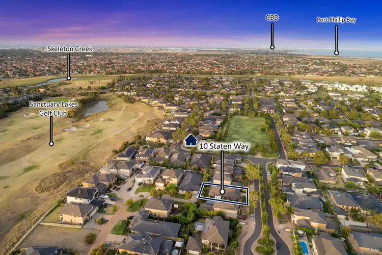 Second view of Homely house listing, 10 Staten Way, Sanctuary Lakes VIC 3030