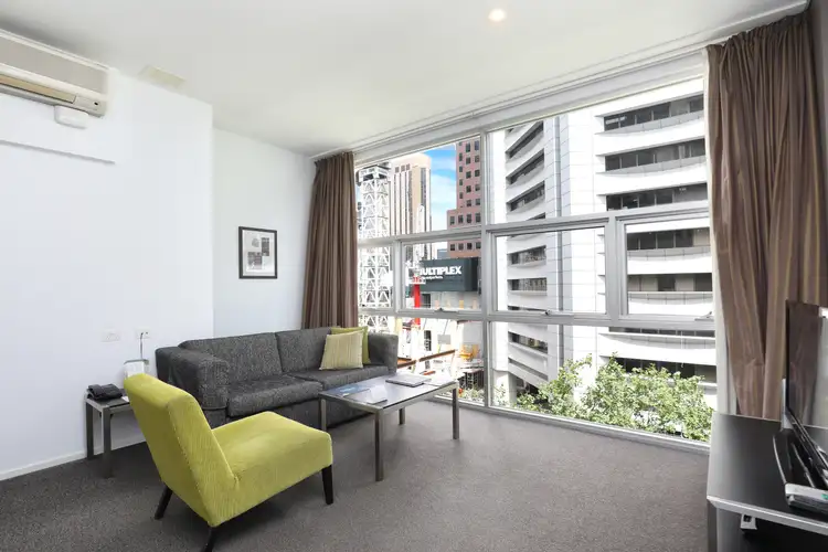 Main view of Homely apartment listing, 608/100 Exhibition Street, Melbourne VIC 3000