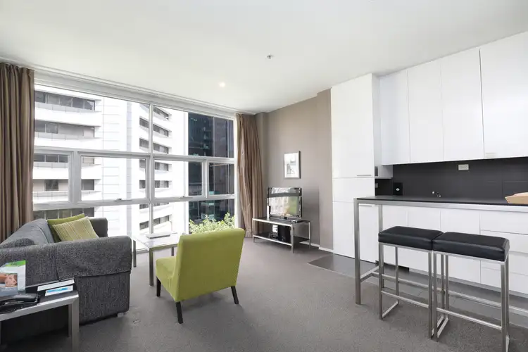 Third view of Homely apartment listing, 608/100 Exhibition Street, Melbourne VIC 3000