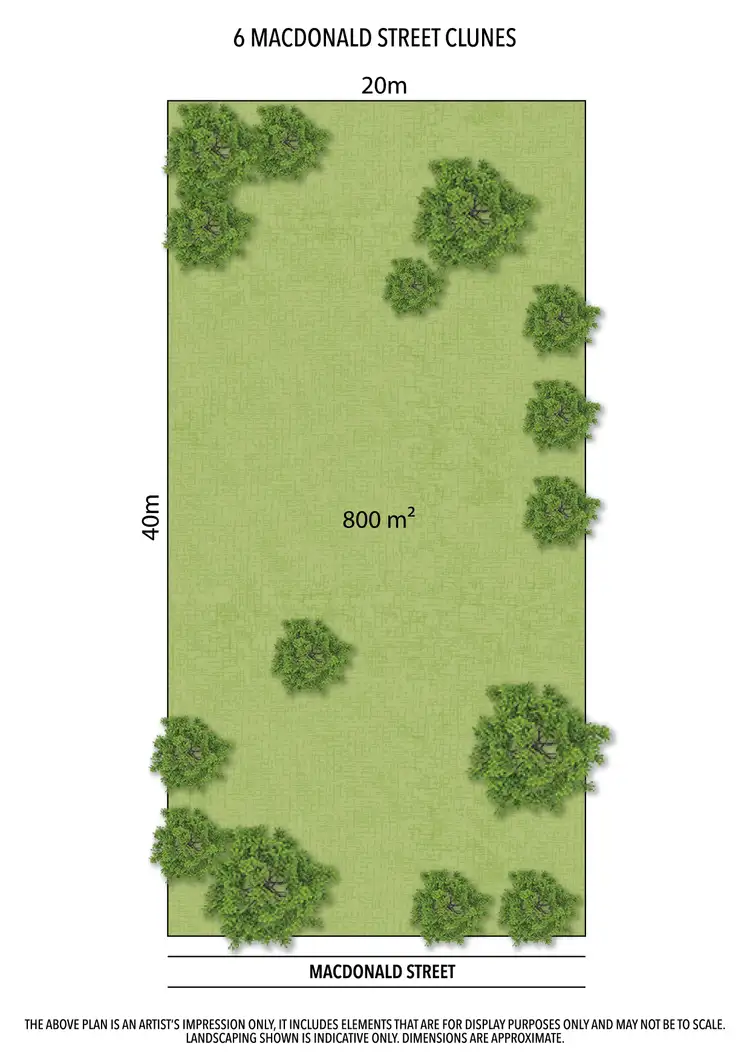 Second view of Homely land listing, 6 MacDonald Street, Clunes VIC 3370