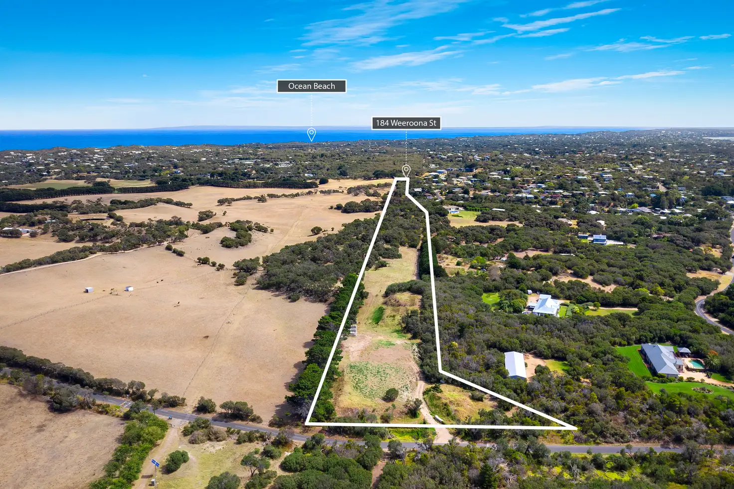 Main view of Homely land listing, 184 Weeroona Street, Rye VIC 3941