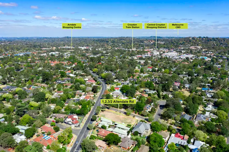 Second view of Homely land listing, 1-3/2 Allendale Road, Croydon VIC 3136
