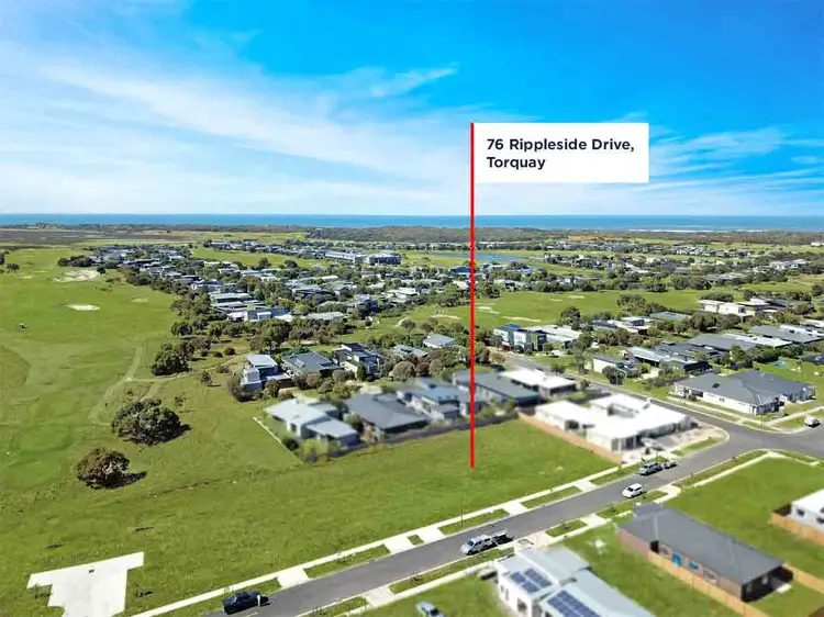 Second view of Homely land listing, 76 Rippleside Drive, Torquay VIC 3228