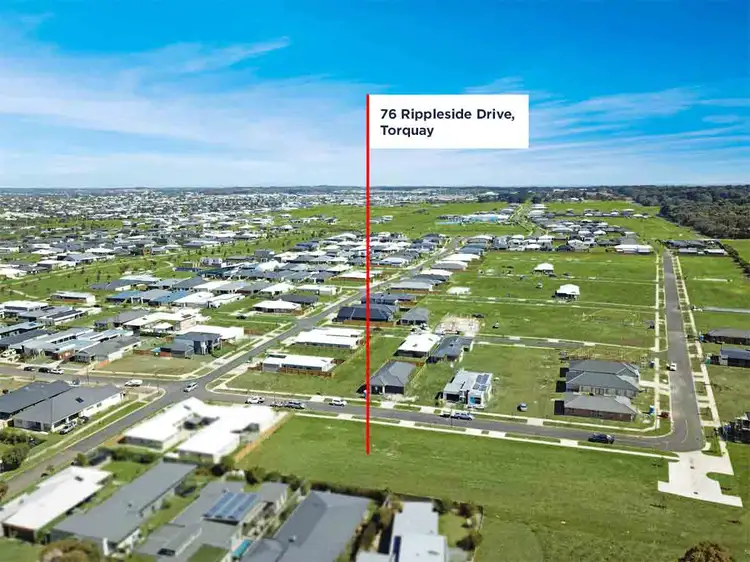 Fourth view of Homely land listing, 76 Rippleside Drive, Torquay VIC 3228