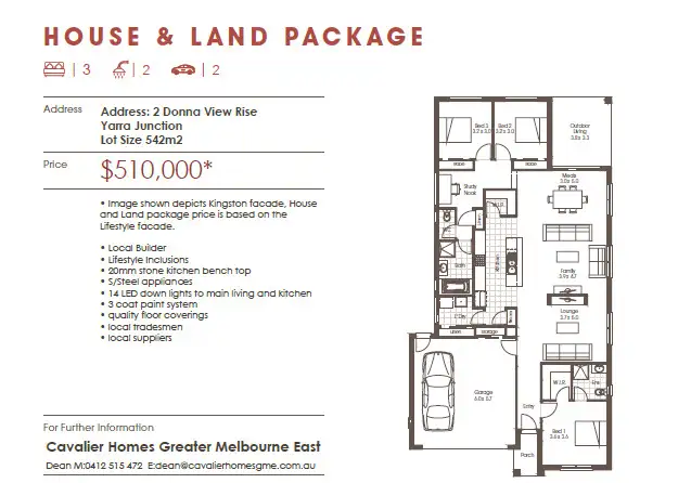 Second view of Homely land listing, 2 Donna View Rise, Yarra Junction VIC 3797