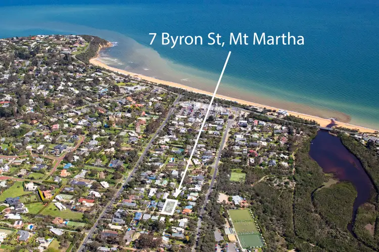 Second view of Homely land listing, 7 Byron Street, Mount Martha VIC 3934