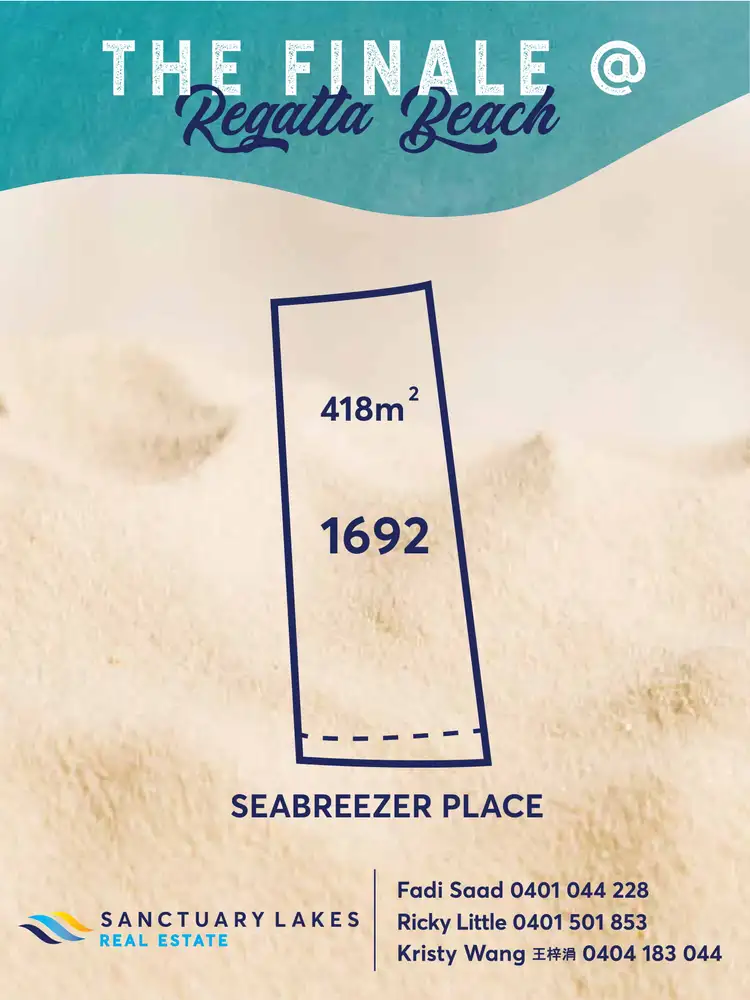 Lot 1692 Seabreezer Place, Sanctuary Lakes VIC 3030