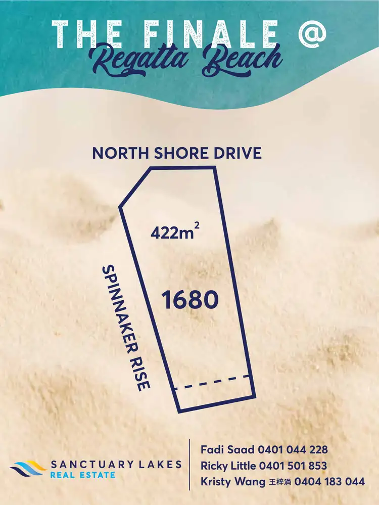 Lot 1680 Seabreezer Place, Sanctuary Lakes VIC 3030
