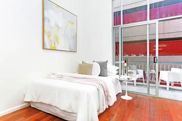 Third view of Homely studio listing, 831/243 Pyrmont Street, Pyrmont NSW 2009