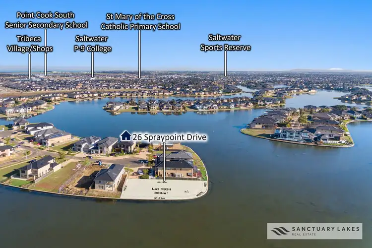Lot 1931/26 Spraypoint Drive, Sanctuary Lakes VIC 3030