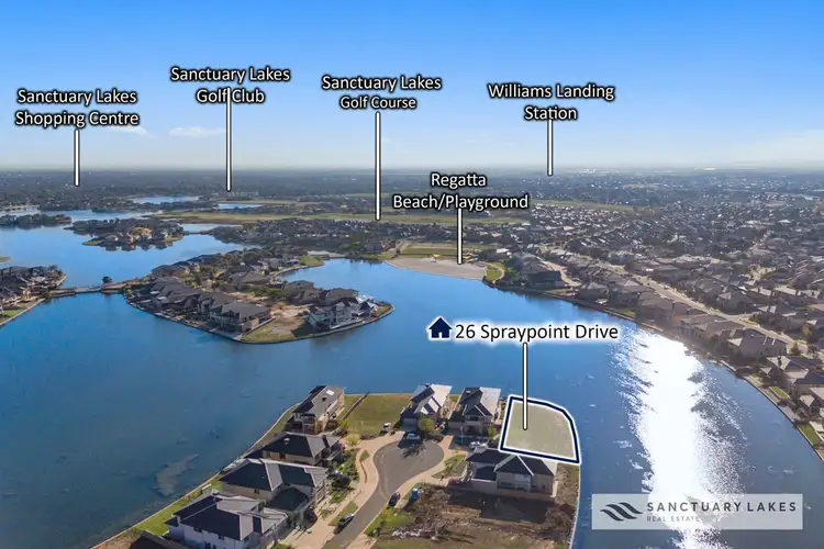 Second view of Homely land listing, Lot 1931/26 Spraypoint Drive, Sanctuary Lakes VIC 3030