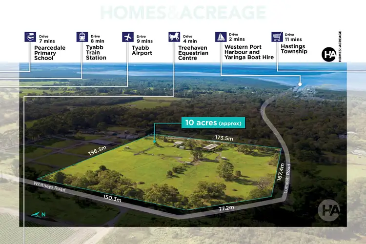 Second view of Homely rural property listing, 35 Whitneys Road, Somerville VIC 3912