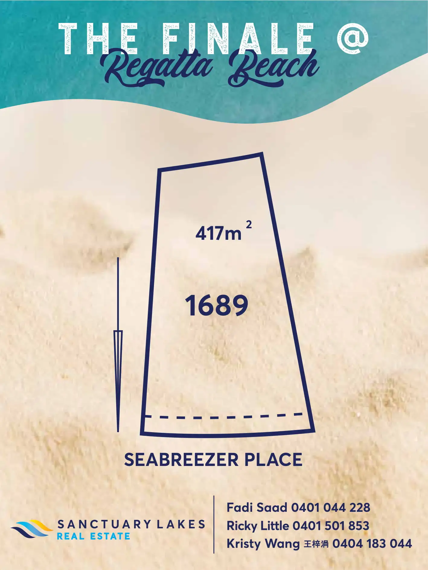Main view of Homely land listing, Lot 1689 Seabreezer Place, Sanctuary Lakes VIC 3030