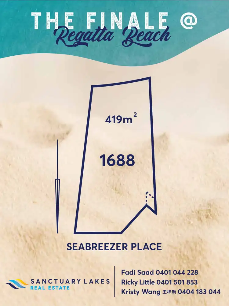 Lot 1688 Seabreezer Place, Sanctuary Lakes VIC 3030