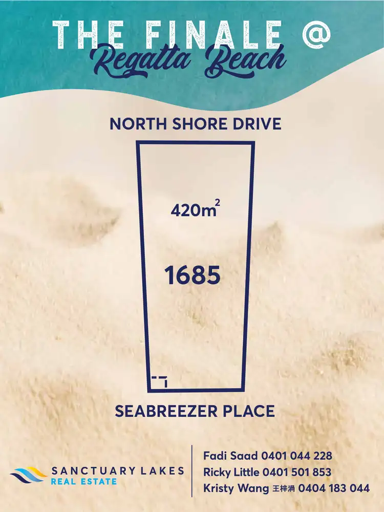 Lot 1685 Seabreezer Place, Sanctuary Lakes VIC 3030