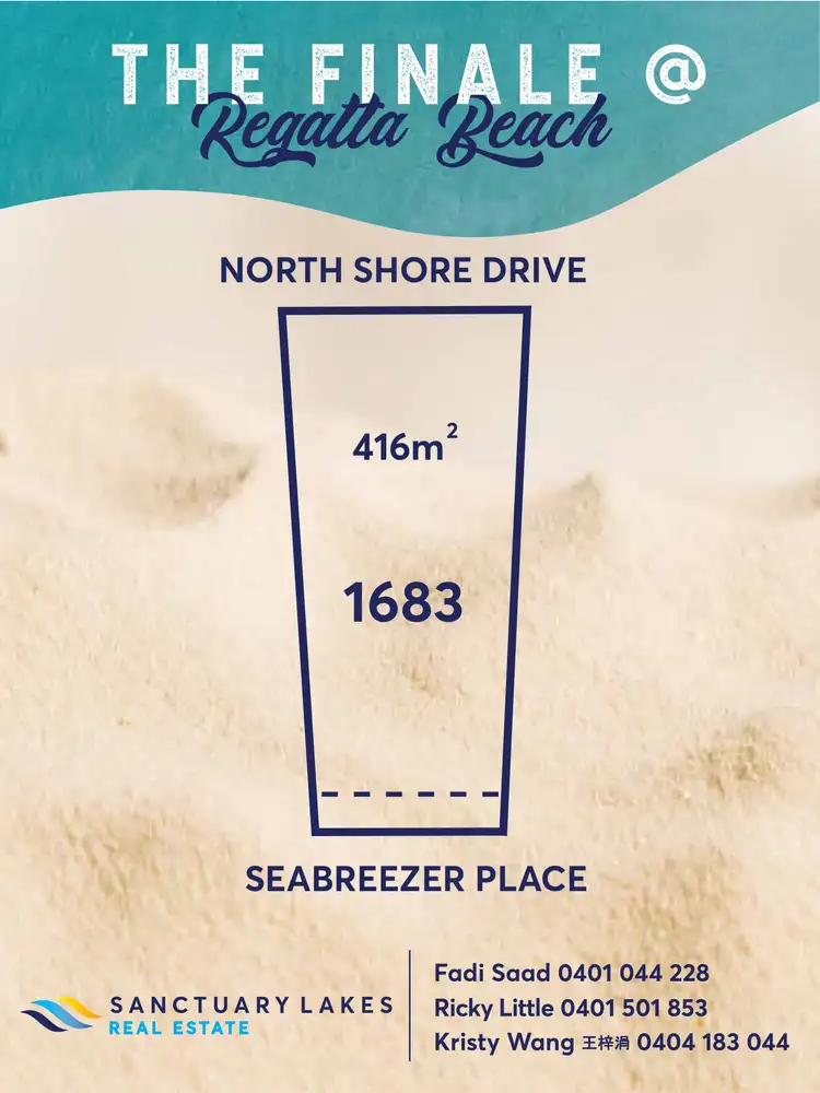 Lot 1683 Seabreezer Place, Sanctuary Lakes VIC 3030