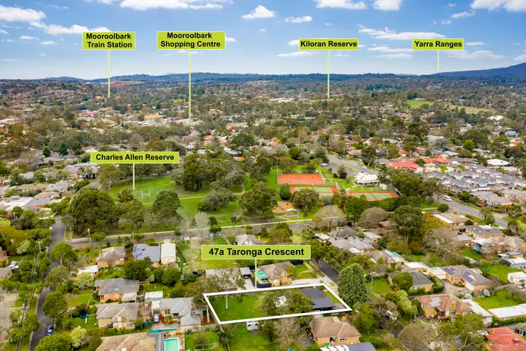 Second view of Homely land listing, 47a Taronga Crescent, Croydon VIC 3136