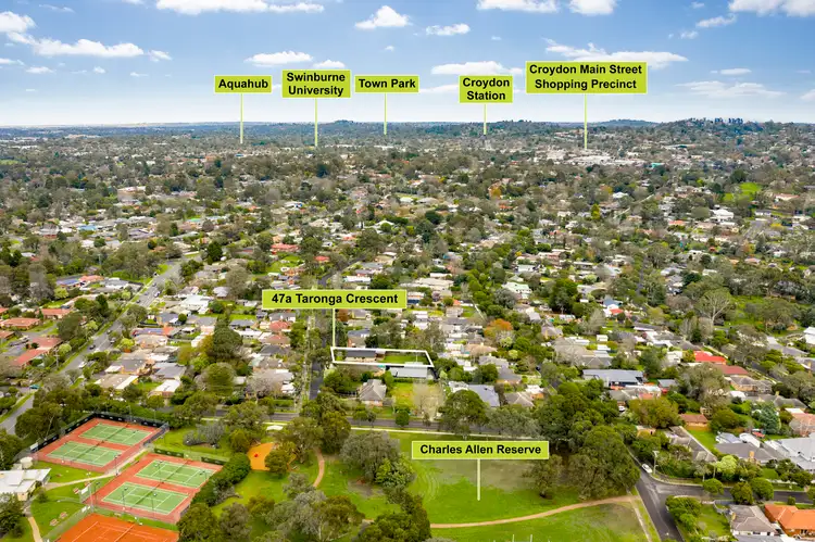 Third view of Homely land listing, 47a Taronga Crescent, Croydon VIC 3136
