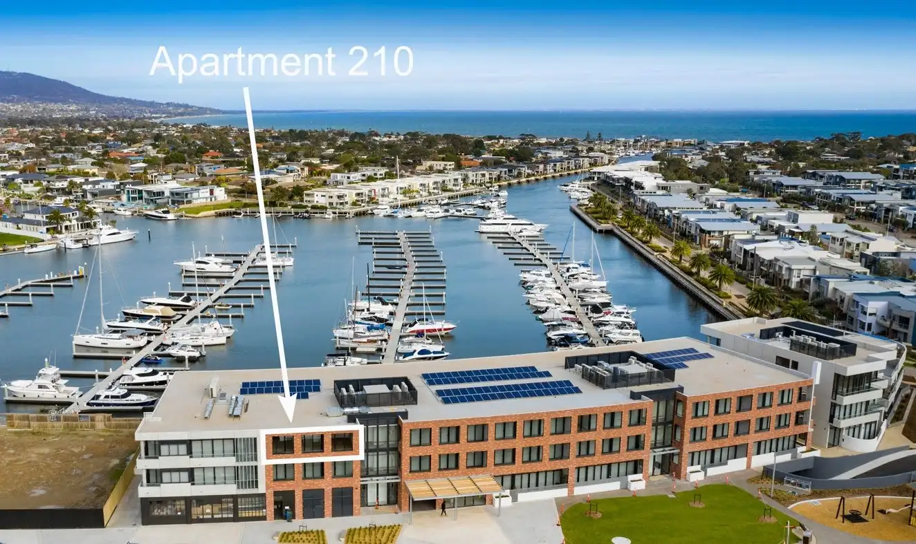 Main view of Homely house listing, 210/9 Waterfront Place Martha Cove, Safety Beach VIC 3936