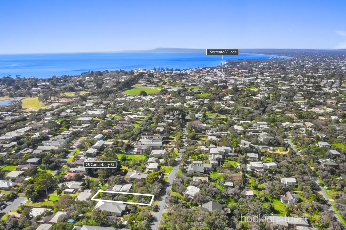 Main view of Homely land listing, 28 Canterbury Street, Sorrento VIC 3943