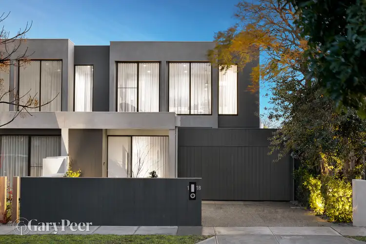 Main view of Homely townhouse listing, 1/18 Marara Road, Caulfield South VIC 3162