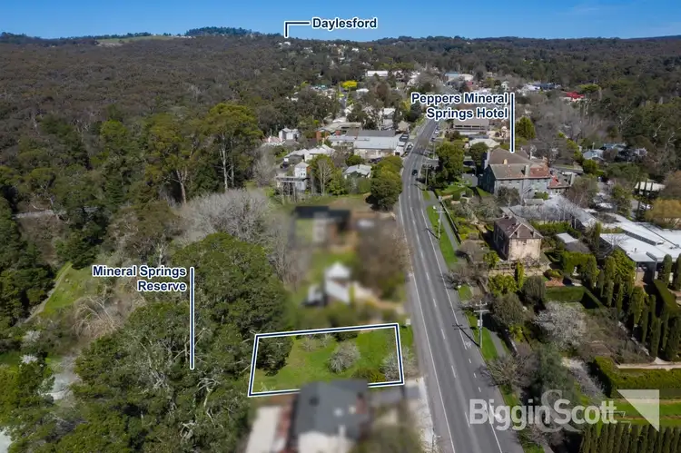 Main view of Homely land listing, 125 Main Road, Hepburn Springs VIC 3461