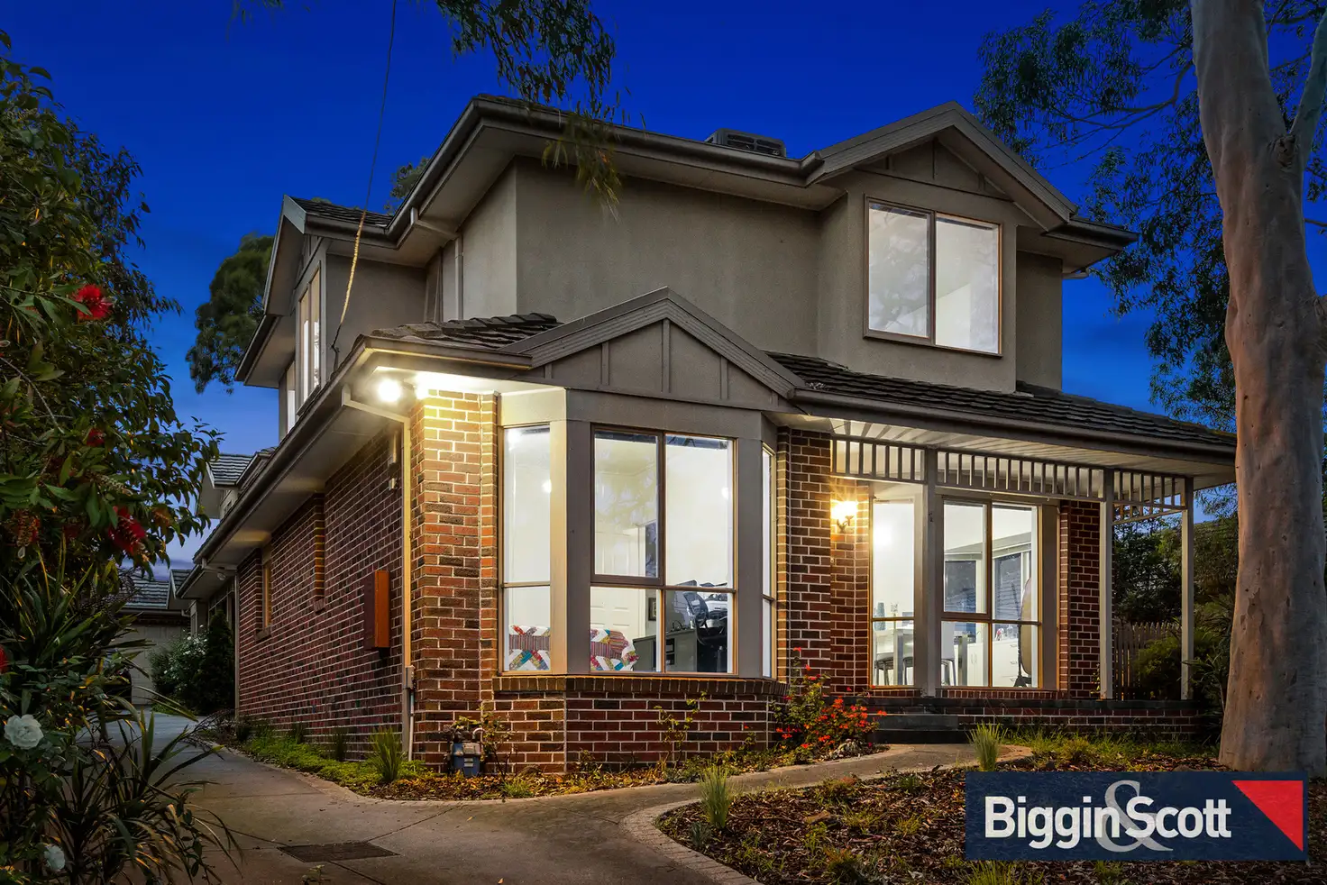 Main view of Homely townhouse listing, 1/44 Elmhurst Road, Blackburn VIC 3130