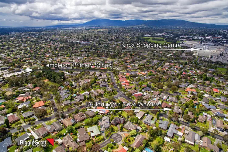 Main view of Homely house listing, 18 Hartington Drive, Wantirna VIC 3152