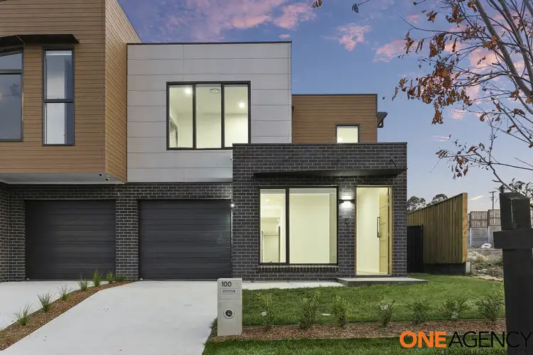 Main view of Homely semi-detached listing, 100a Gledswood Hills Drive, Gledswood Hills NSW 2557
