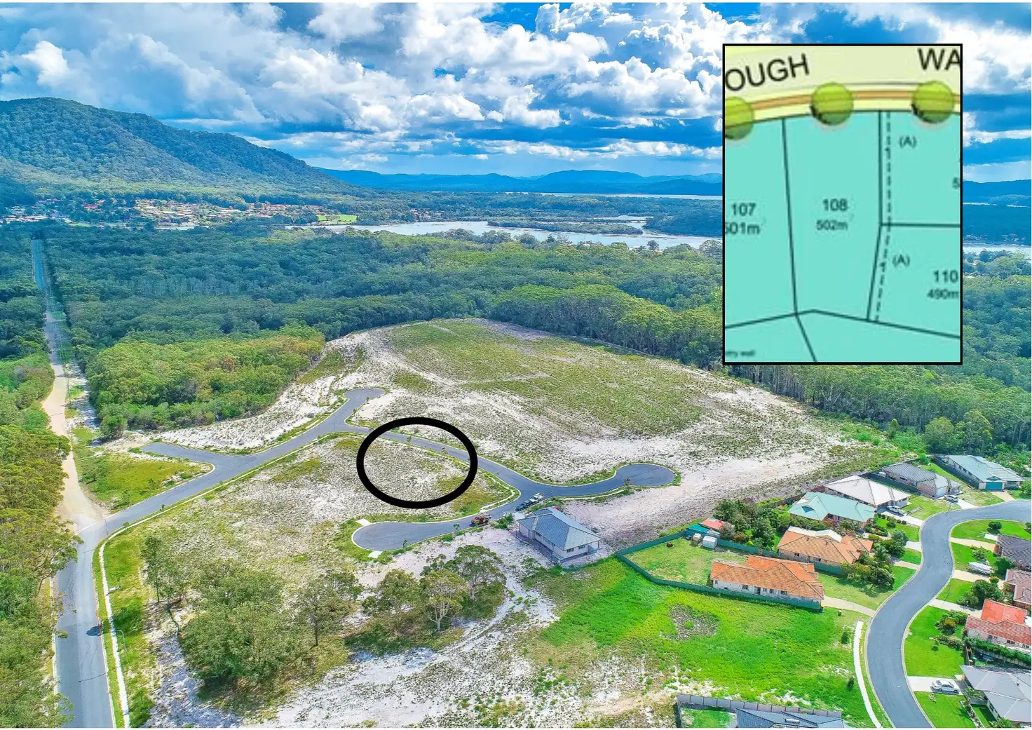 Main view of Homely land listing, 160 Scarborough Way, Dunbogan NSW 2443