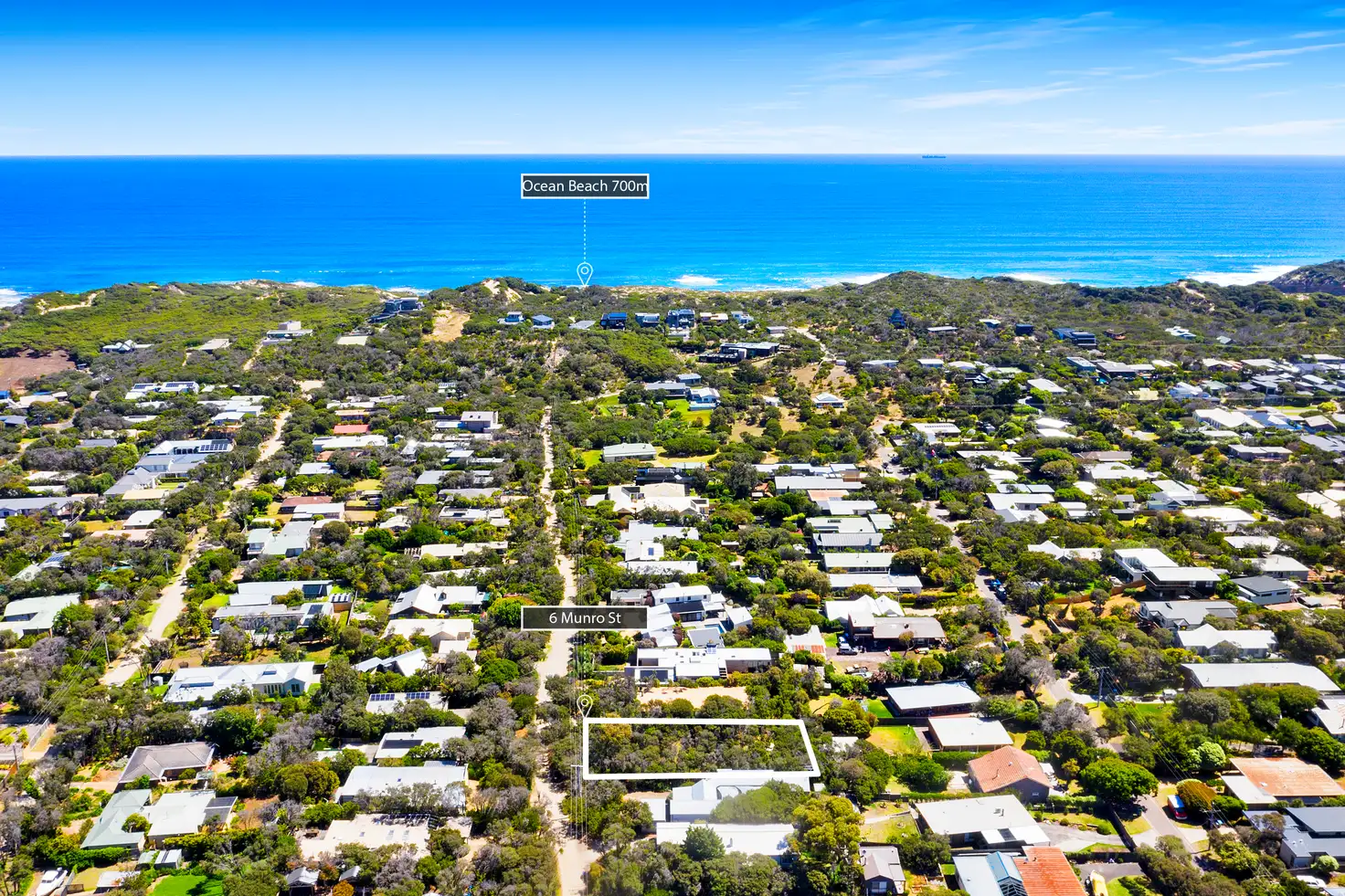 Main view of Homely land listing, 6 Munro Street, Blairgowrie VIC 3942