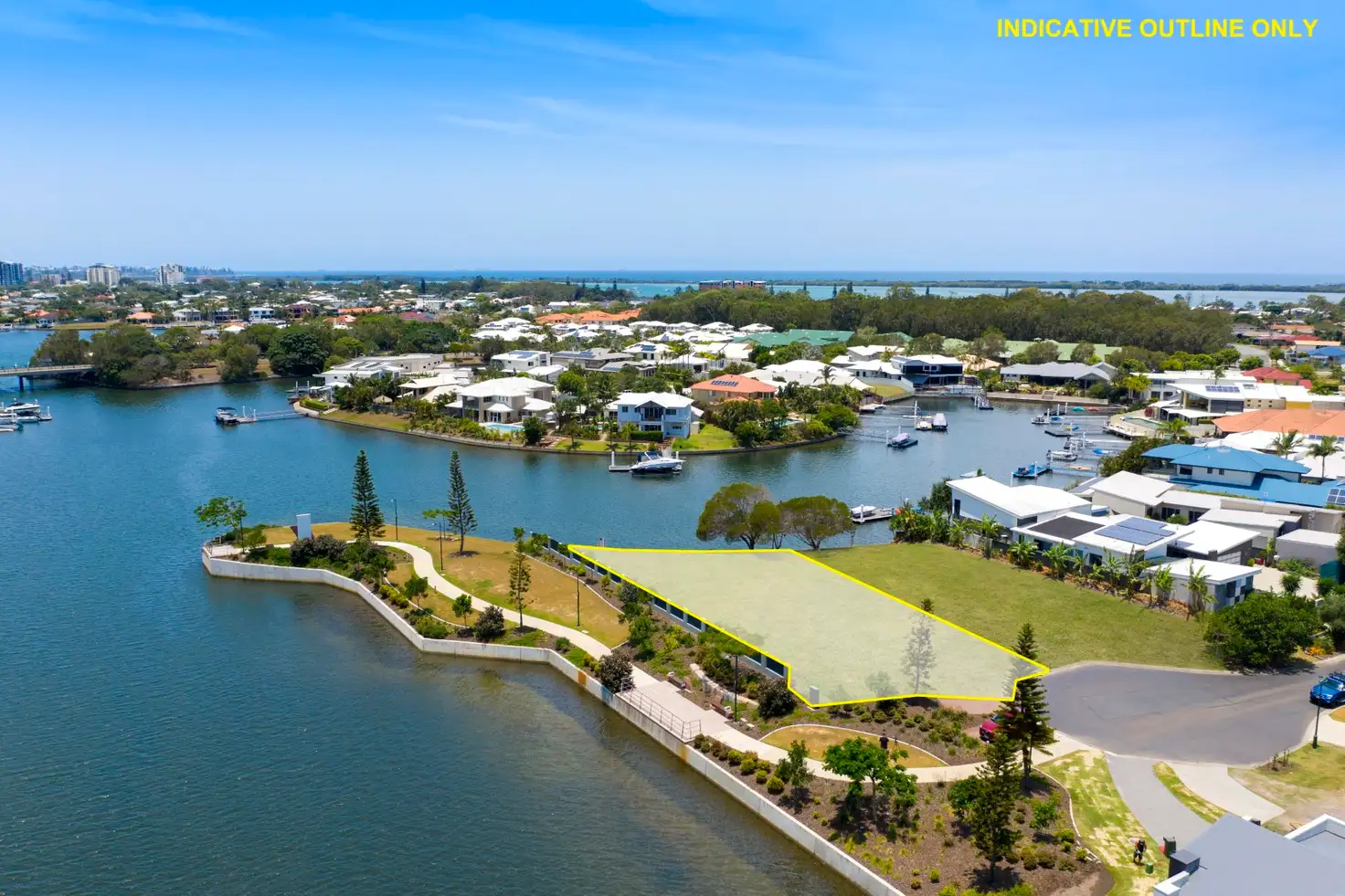 Main view of Homely land listing, 34 Harbourlights Way, Pelican Waters QLD 4551