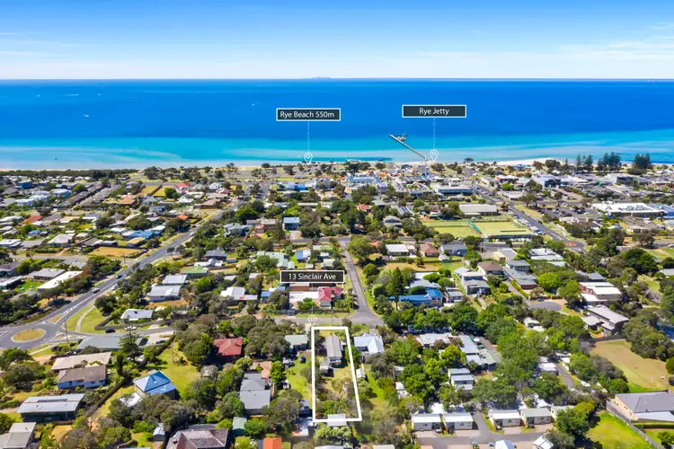 Main view of Homely house listing, 13 Sinclair Avenue, Rye VIC 3941