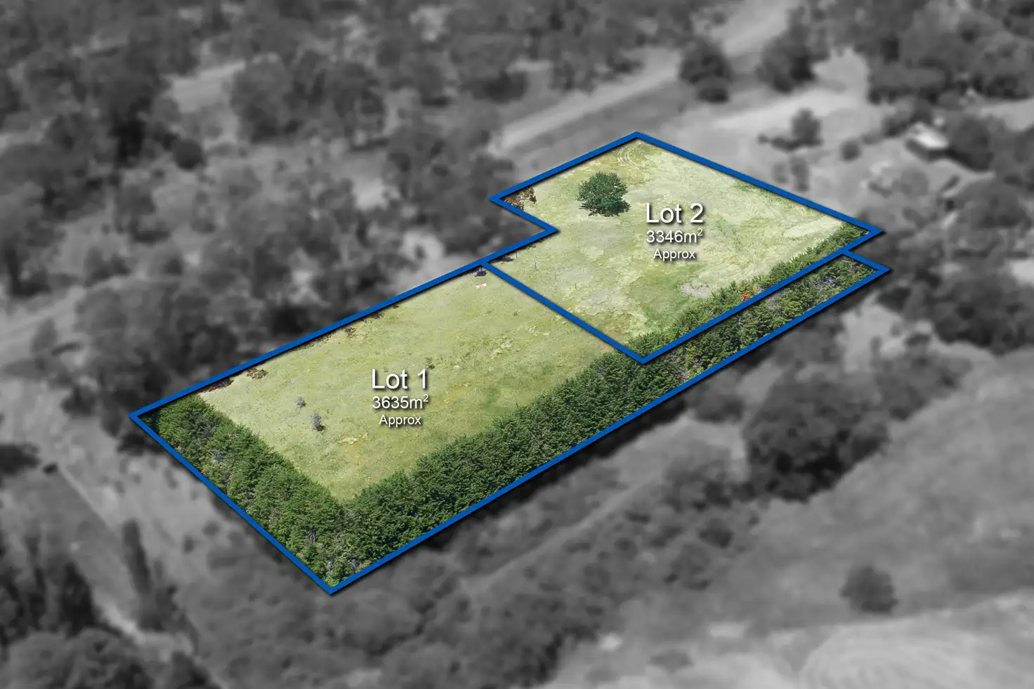 Main view of Homely land listing, Lots 1 and 2/21 Doveton Street, Elphinstone VIC 3448