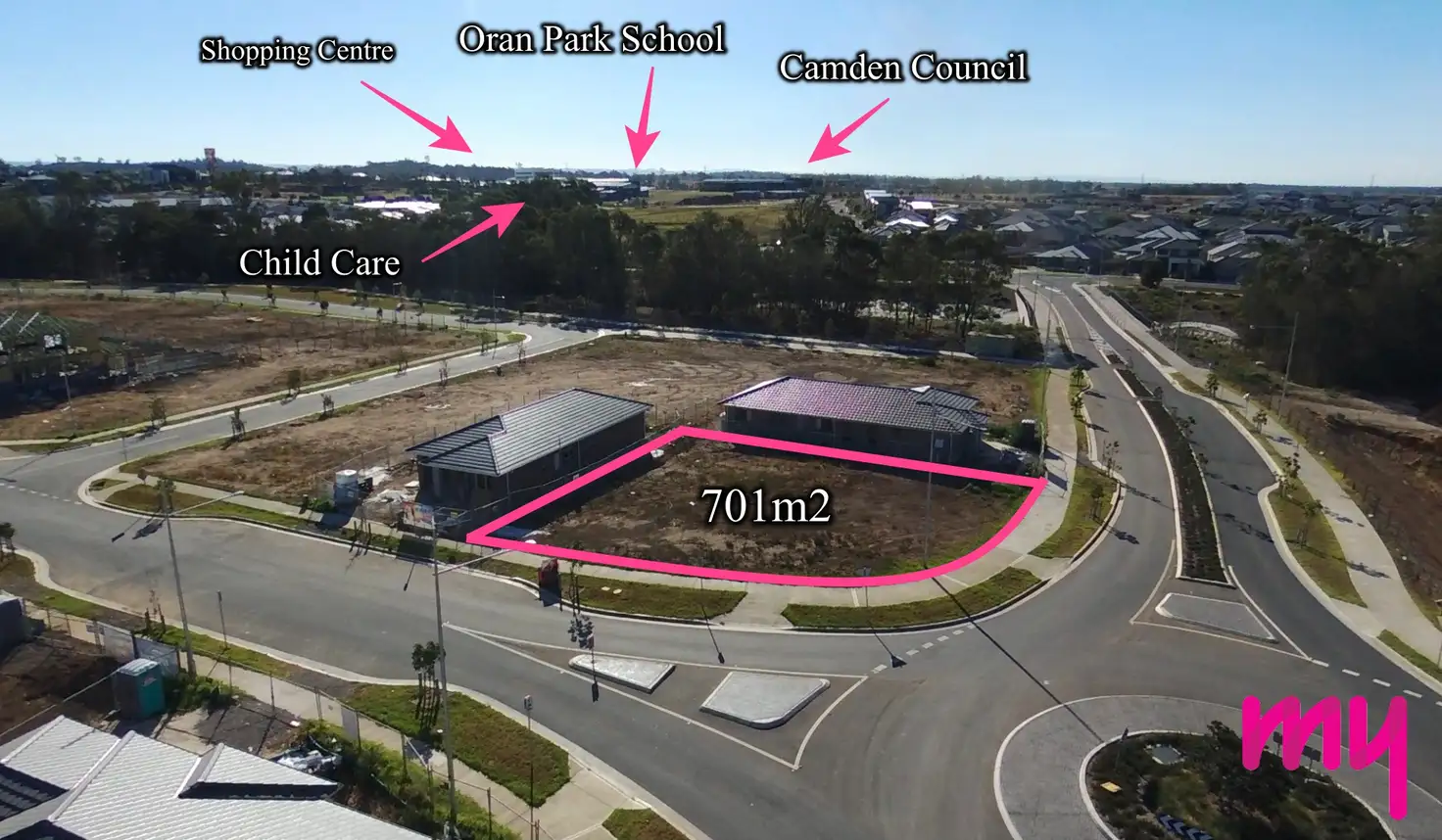 Main view of Homely land listing, LOT 1002 Banfield Drive, Oran Park NSW 2570