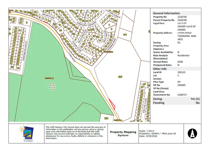 Second view of Homely land listing, Lot 5/DP 245695 Lyons Road, Toormina NSW 2452