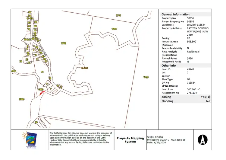 Second view of Homely land listing, Lot 2/DP 113534 Eastern Dorrigo Way, Ulong NSW 2450